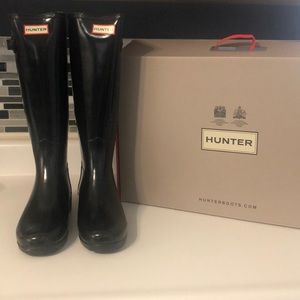 Refined Gloss Tall Hunter Boots